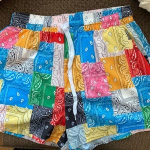 Colorful Plaid Shorts